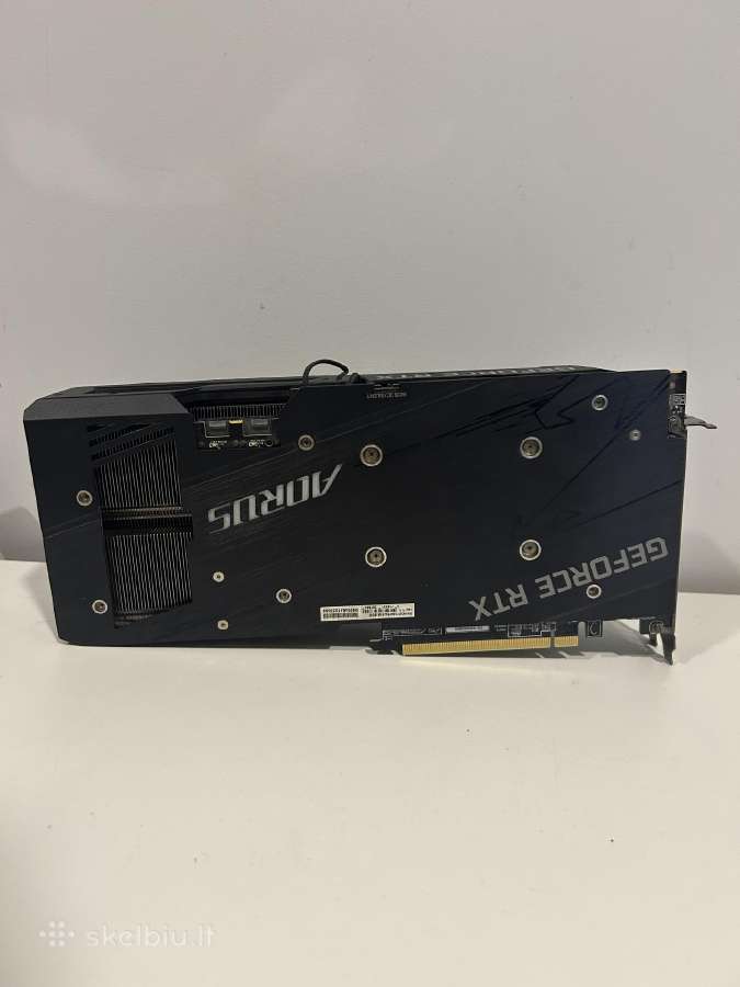 Aukštos klasės Gigabyte Aorus Rtx 3070 Master 8gb - nuotraukos Nr. 2