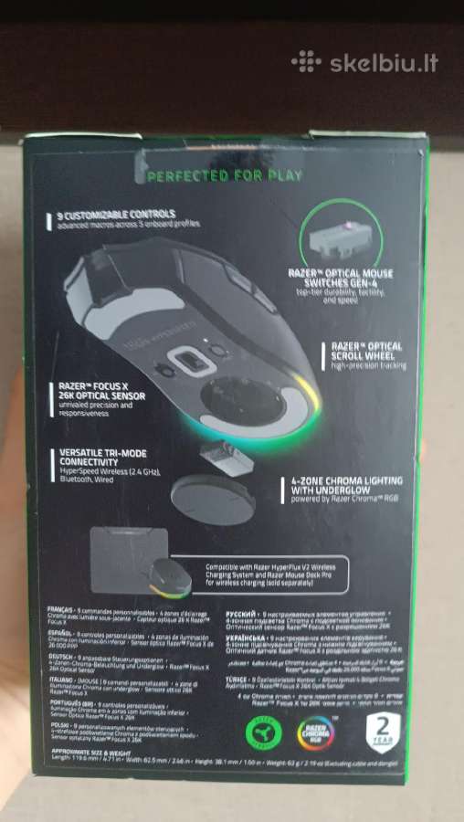 Razer Cobra Hyperspeed Bluetooth - nuotraukos Nr. 2