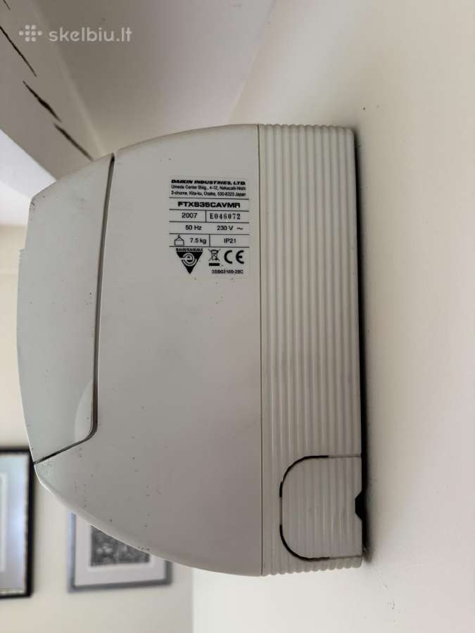 2 Daikin inverteriniai kondicionieriai Š siurbliai - nuotraukos Nr. 6
