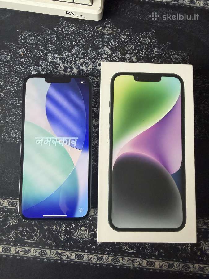 iPhone 14 midnight 128gb - nuotraukos Nr. 2