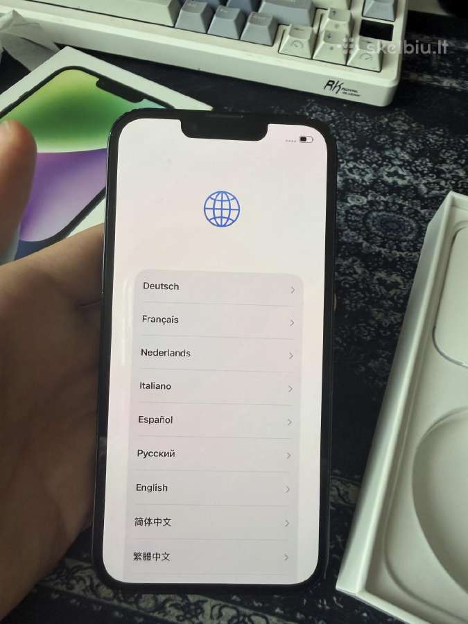 iPhone 14 midnight 128gb - nuotraukos Nr. 3