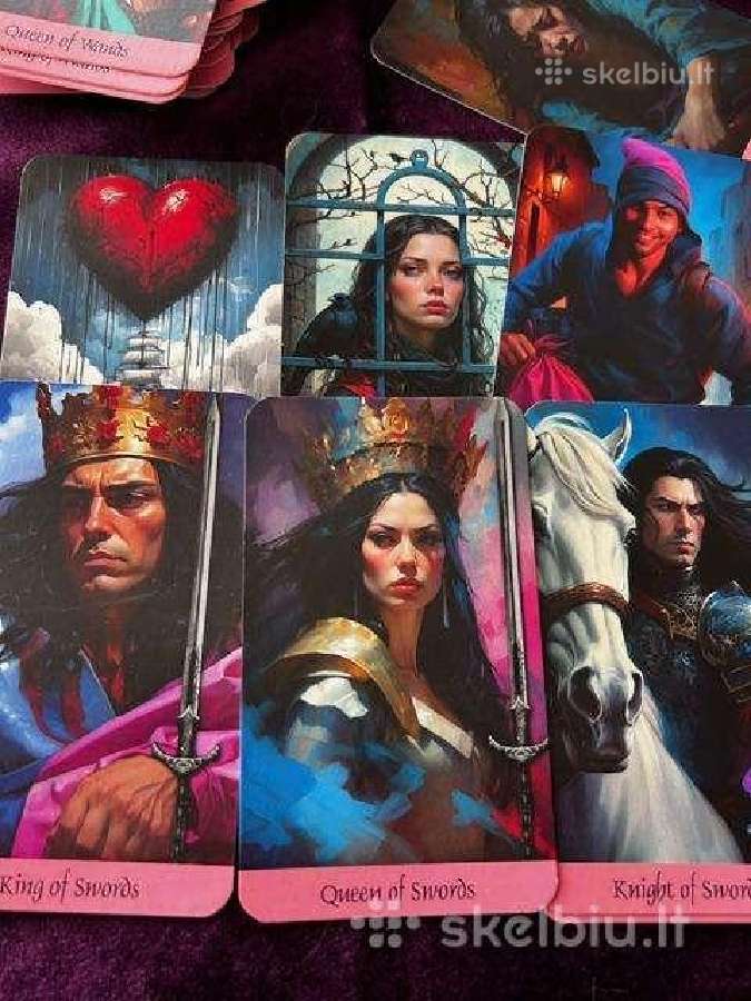 Taro kortos Soliari Tarot - nuotraukos Nr. 7