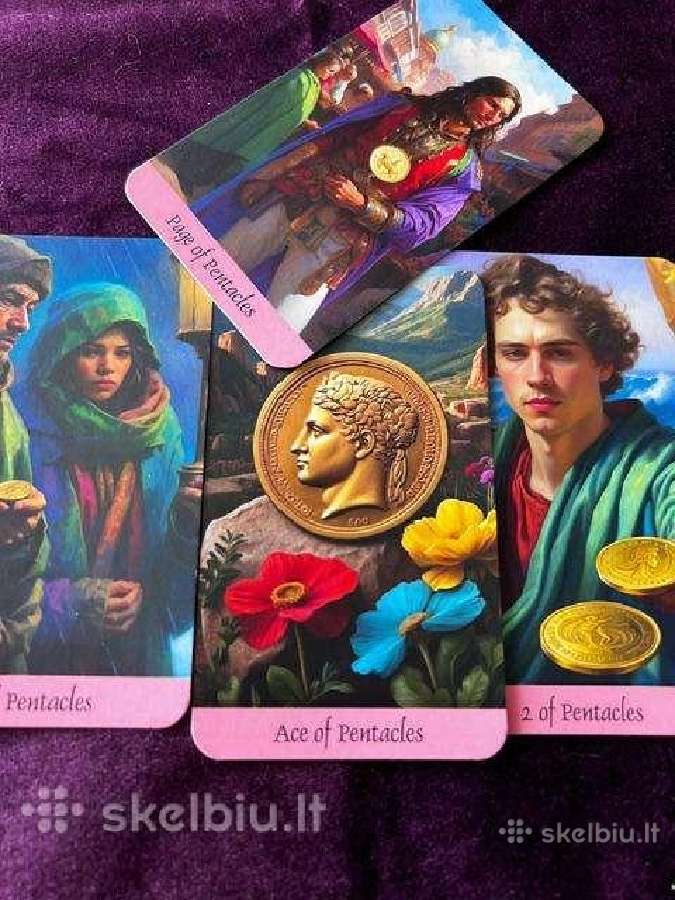 Taro kortos Soliari Tarot - nuotraukos Nr. 9