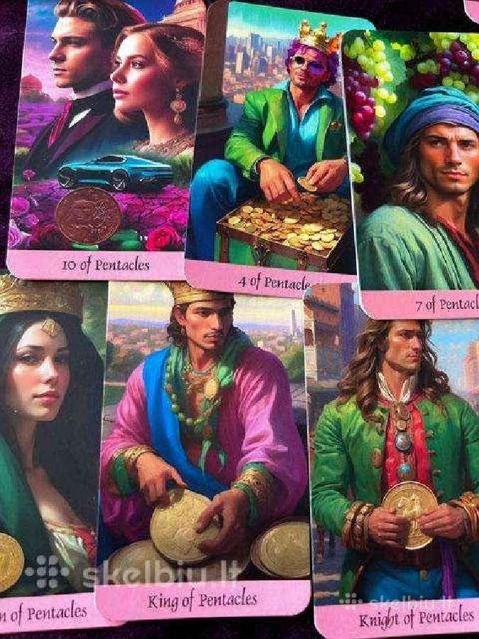 Taro kortos Soliari Tarot - nuotraukos Nr. 11