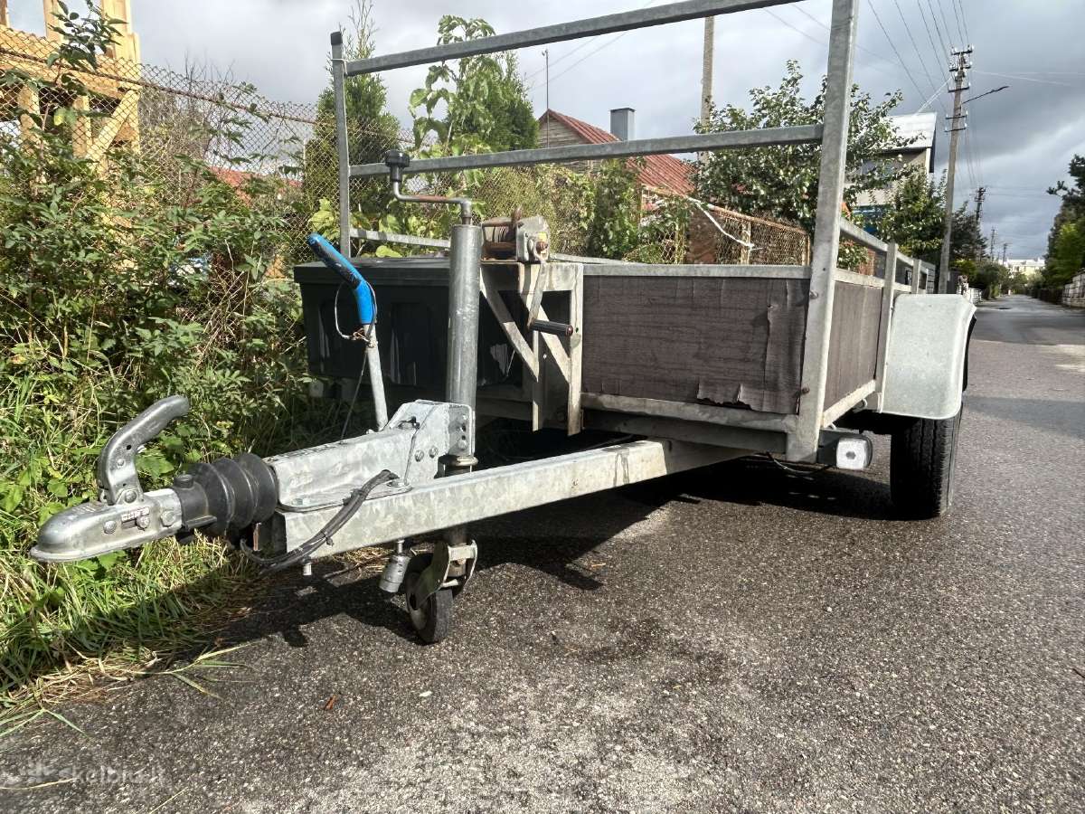 Tvarkknga priekaba su rankiniu ,1300kg - nuotraukos Nr. 4