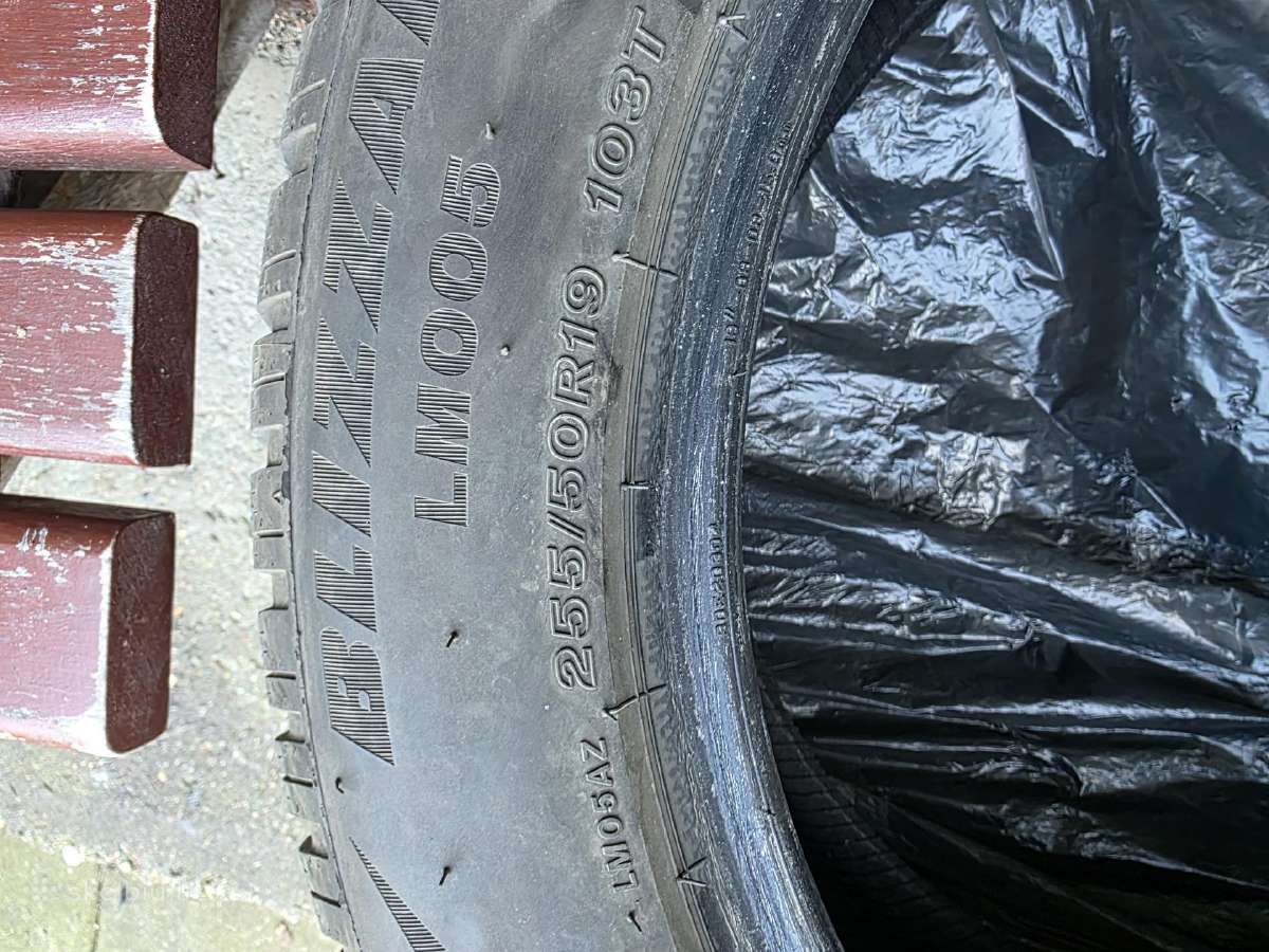 Parduodamos geros Bridgestone žieminės padangos - nuotraukos Nr. 3