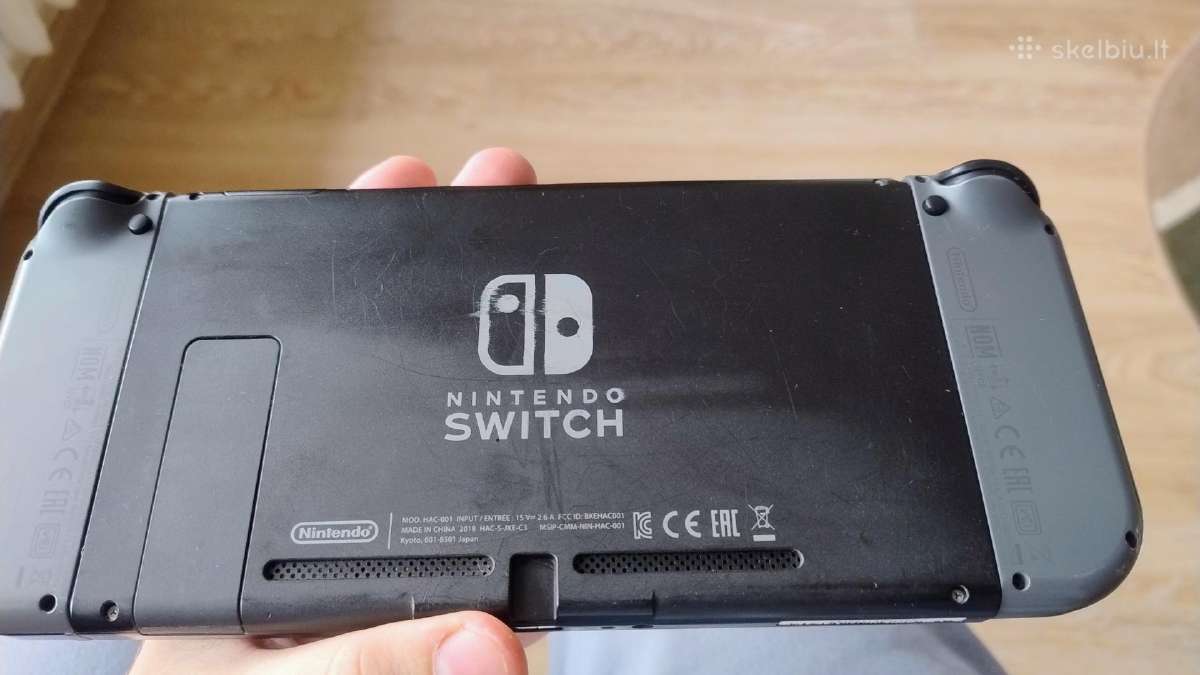 Nintendo Switch v1 su visais priedaia + Totk - nuotraukos Nr. 4