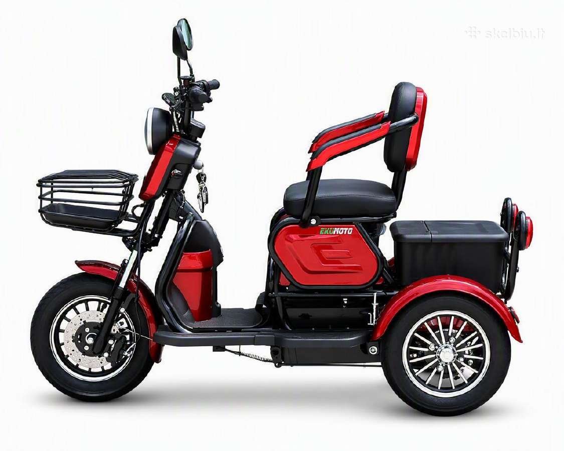 Elektriniai triračiais Ekomoto mobilumui - nuotraukos Nr. 27