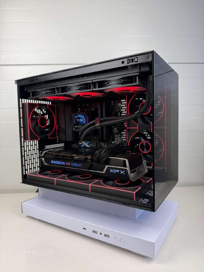 Stacionarus Žaidimų Pc Ryzen 7 5800x3d Rx 6900xt ! - nuotraukos Nr. 9