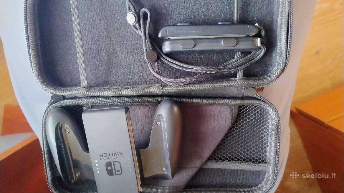 Nintendo Switch v1 su visais priedaia + Totk - nuotraukos Nr. 9
