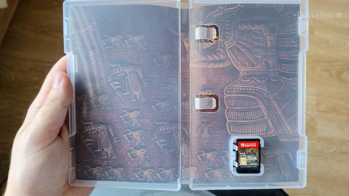 Nintendo Switch v1 su visais priedaia + Totk - nuotraukos Nr. 11