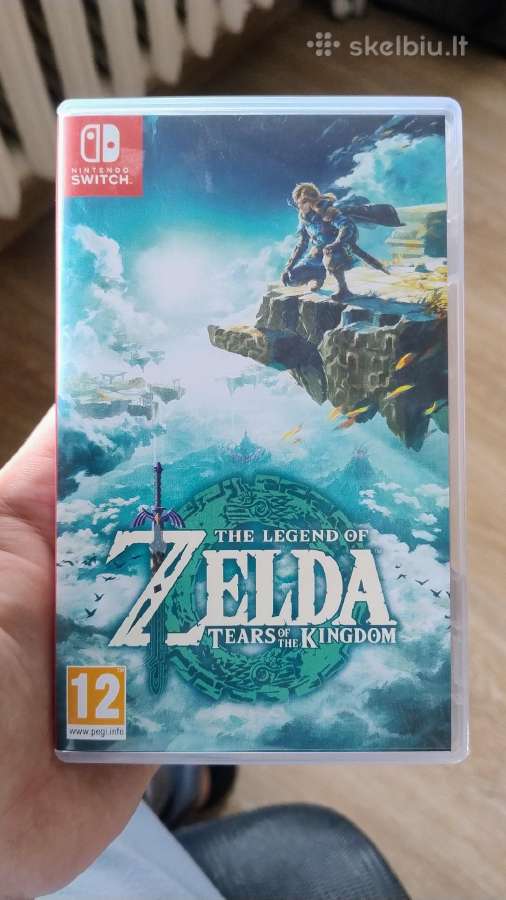 Nintendo Switch v1 su visais priedaia + Totk - nuotraukos Nr. 13
