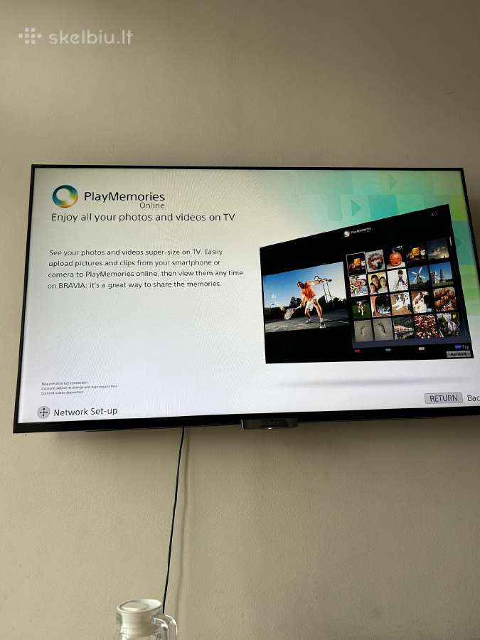 Sony Bravia 50" + Xiaomi TV Stick + sien. laikikl. - nuotraukos Nr. 3