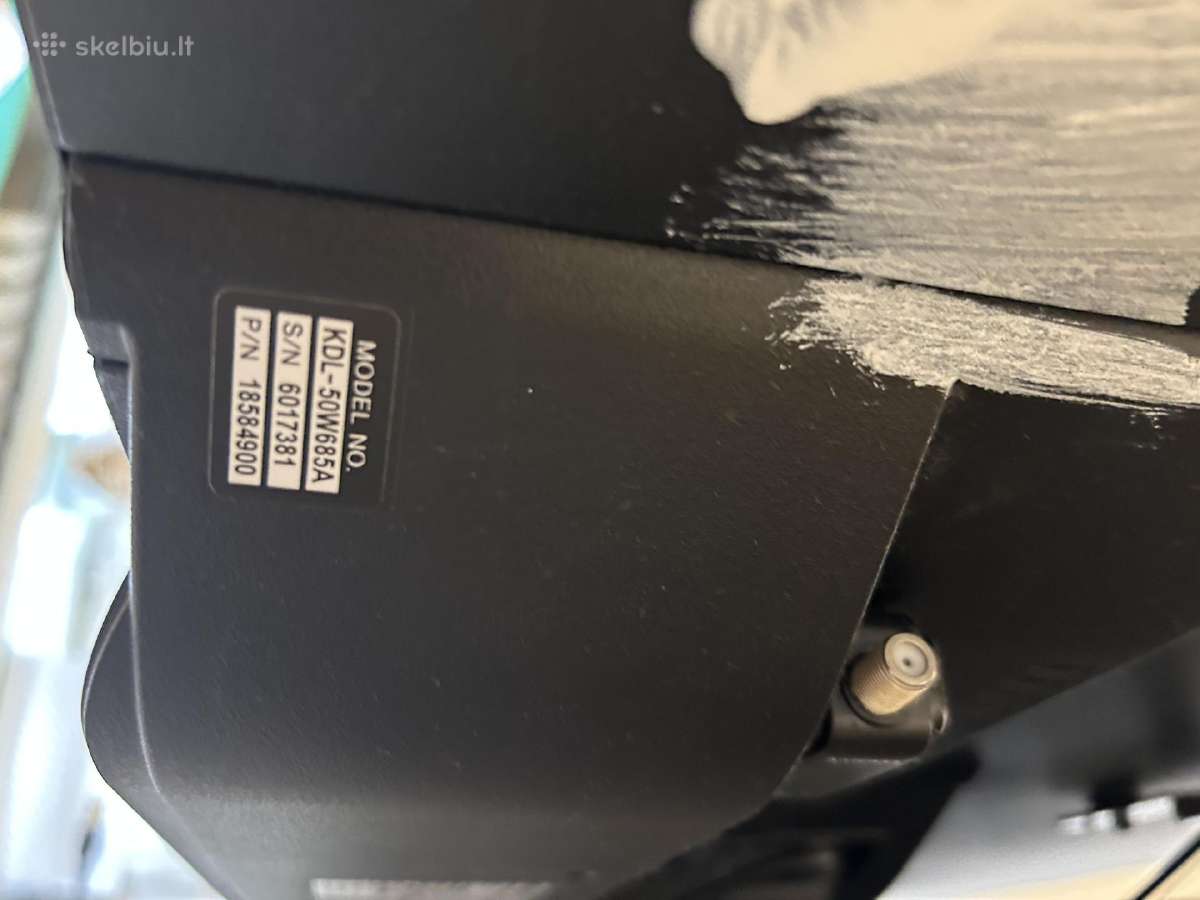 Sony Bravia 50" + Xiaomi TV Stick + sien. laikikl. - nuotraukos Nr. 4