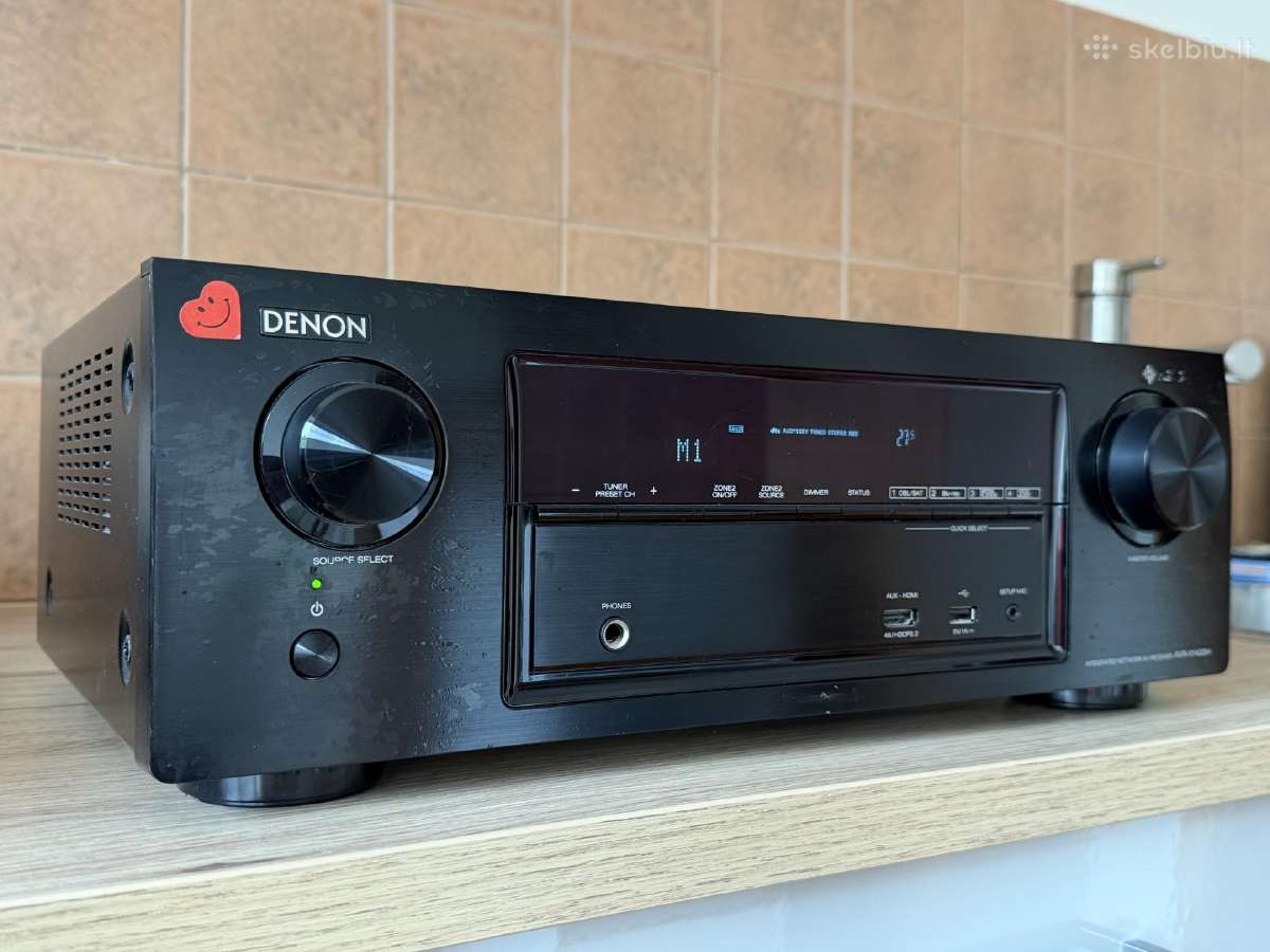 Stiprintuvas Denon Avr-x1400h - nuotraukos Nr. 2