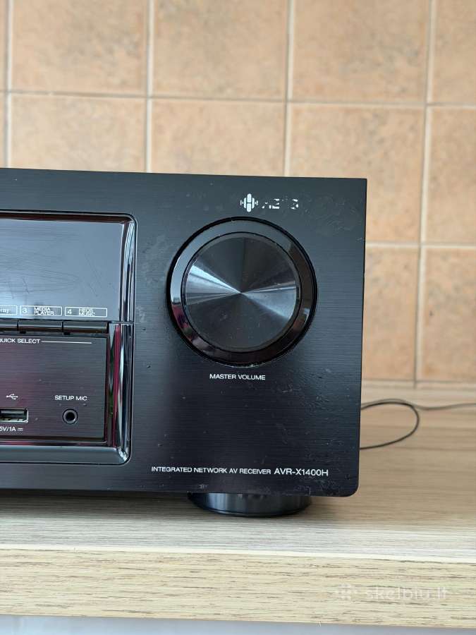 Stiprintuvas Denon Avr-x1400h - nuotraukos Nr. 3