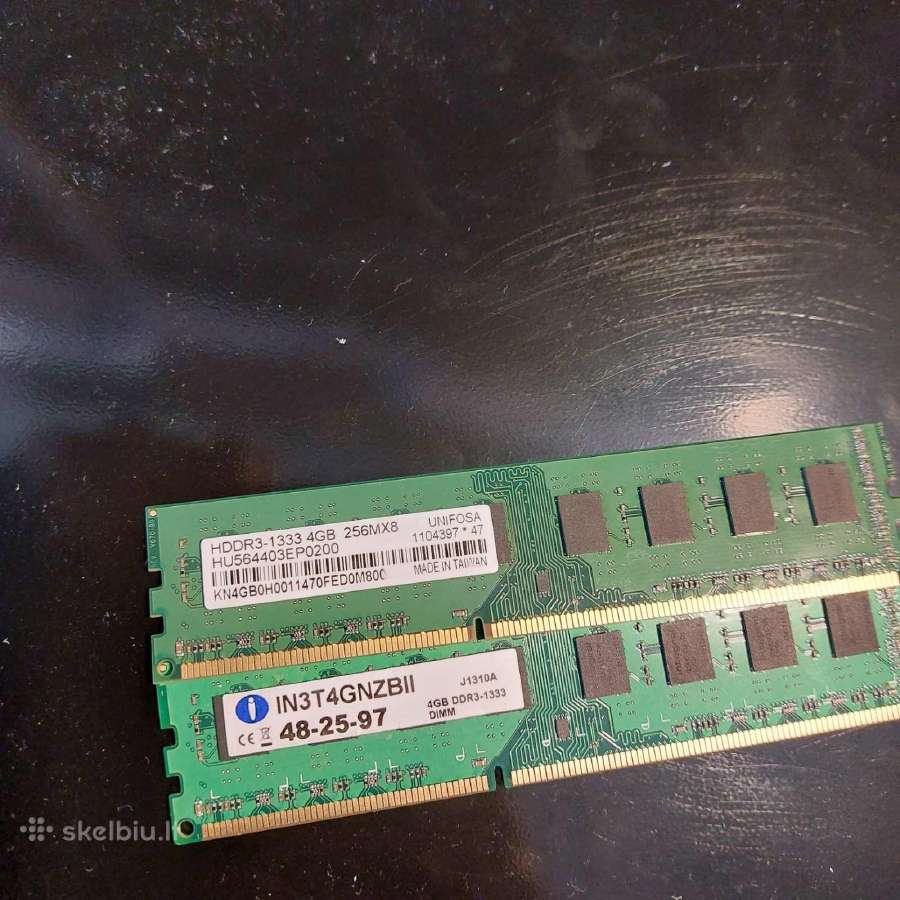 RAM Ddr3 - nuotraukos Nr. 2