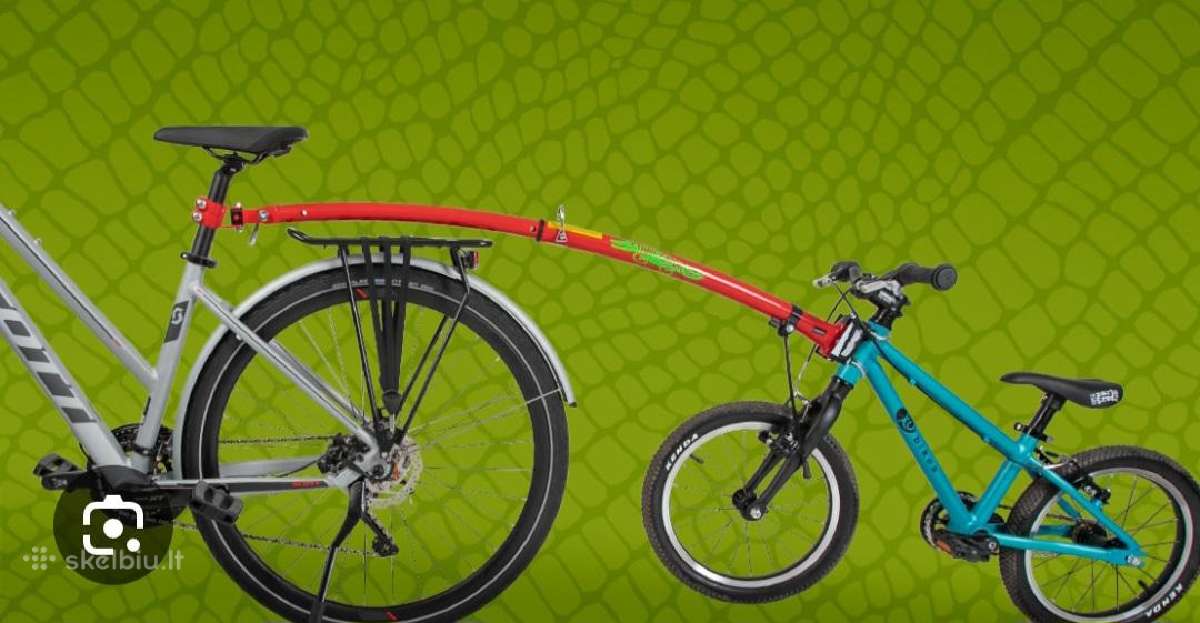 Vaikiškas dviratis su Trail Gator vilktimi - nuotraukos Nr. 2