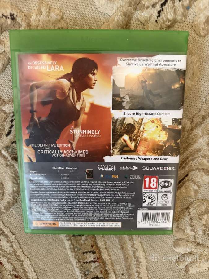 Xbox 1 One Tomb Raider Definitive Edition Game - nuotraukos Nr. 3