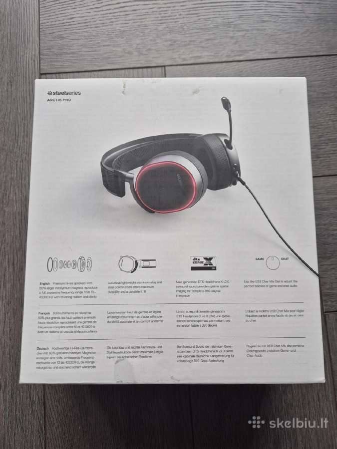 Steelseries Arctis Pro wired - nuotraukos Nr. 2