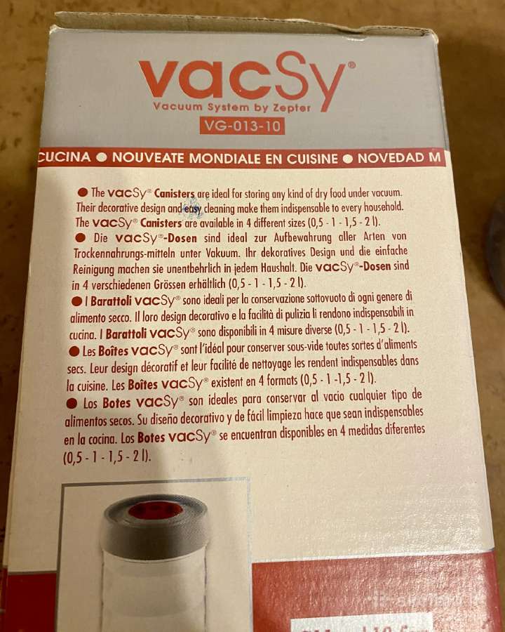 Zepter Vacsy vakuuminis siurbliukas su priedais - nuotraukos Nr. 12