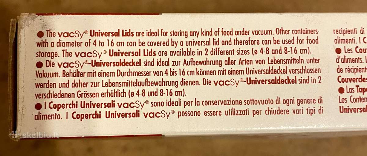 Zepter Vacsy vakuuminis siurbliukas su priedais - nuotraukos Nr. 17