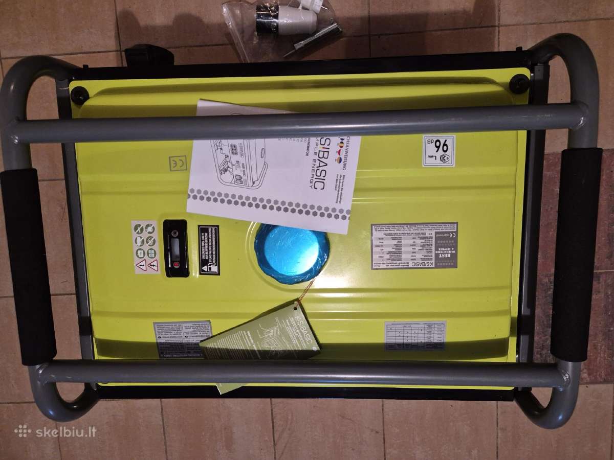 K&s Basic Ksb 6500ce benzininis generatorius 5 Kw - nuotraukos Nr. 2
