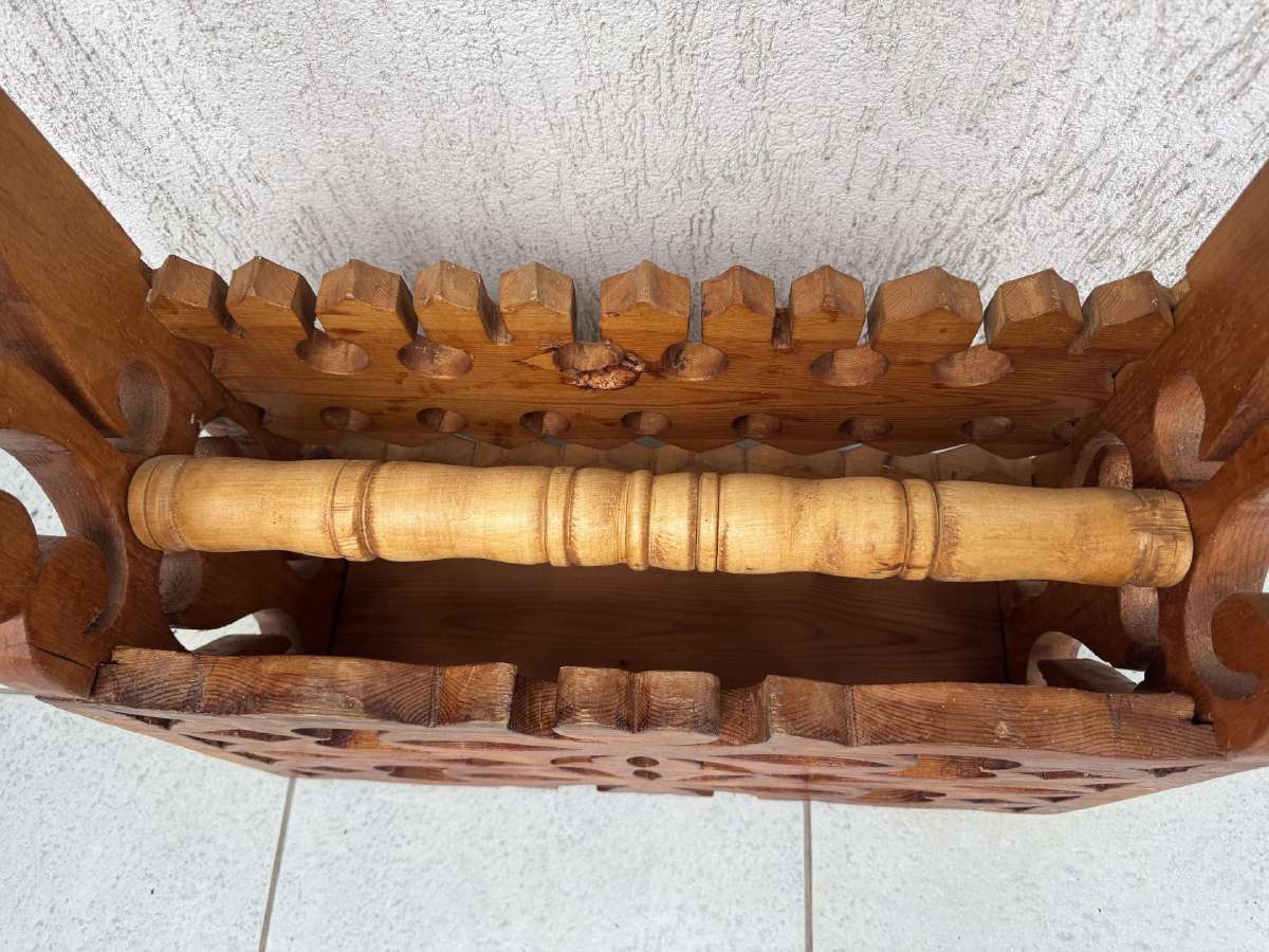 2 Medžio rankų darb.,senovinės rankšluostinės - nuotraukos Nr. 6