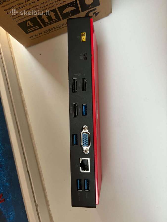 Lenovo Thinkpad Thunderbolt 3 gen 1 krovimo stot. - nuotraukos Nr. 3