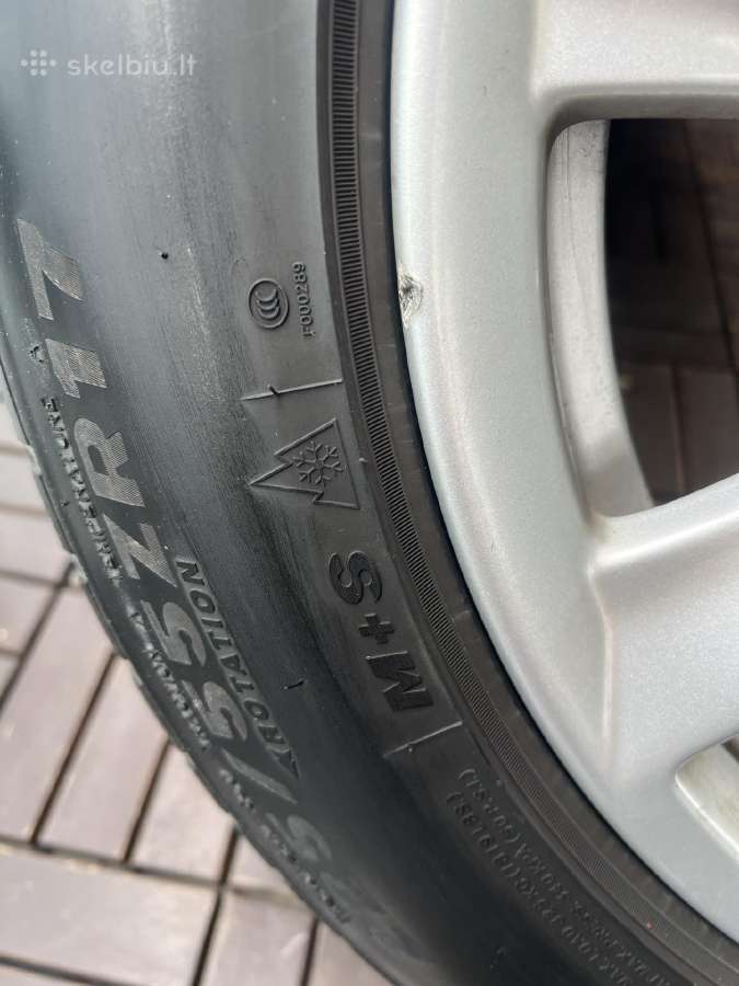 R17 Bmw ratlankiai su padangom - nuotraukos Nr. 3