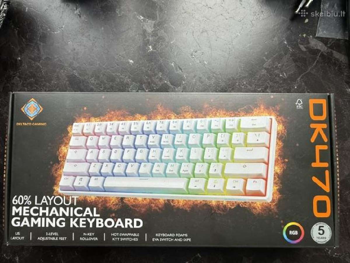 Endorfy Thock Compact Wireless mechaninė Rgb klav - nuotraukos Nr. 3