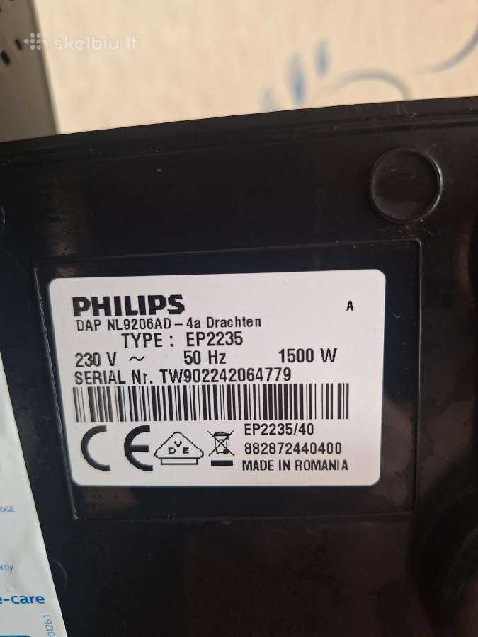 Automatinis kavos aparatas Philips Latte go - nuotraukos Nr. 3