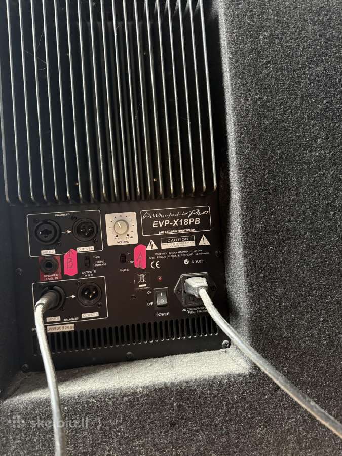 Wharfedale Pro Evp-x18pb - nuotraukos Nr. 2