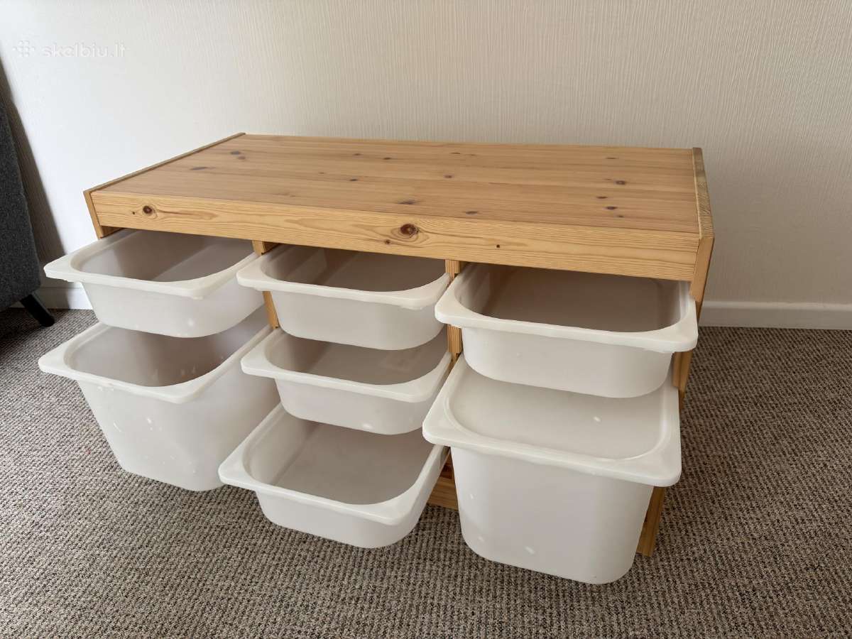 Ikea trofast lentyna su dėžėmis - nuotraukos Nr. 2