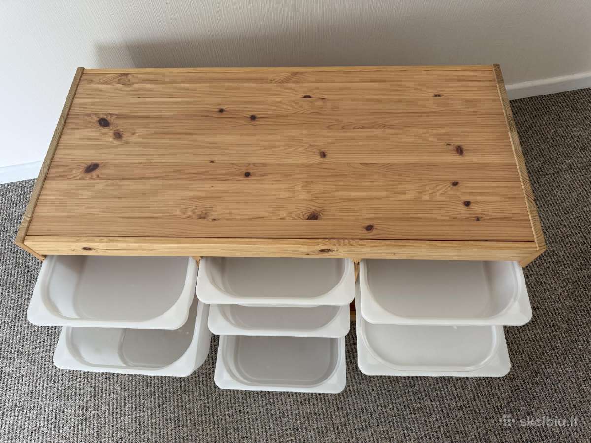 Ikea trofast lentyna su dėžėmis - nuotraukos Nr. 3