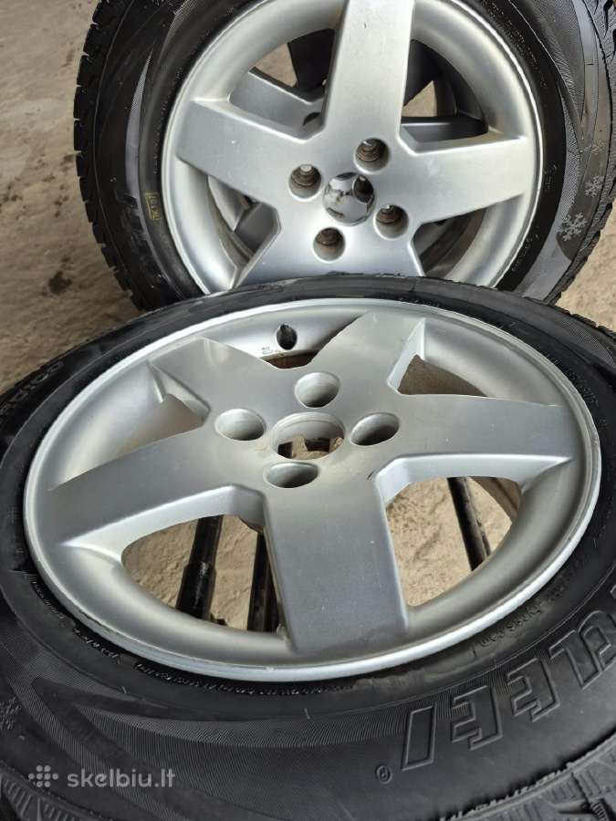 Peugeot r15 diskai su gerom zieminem padangom - nuotraukos Nr. 6