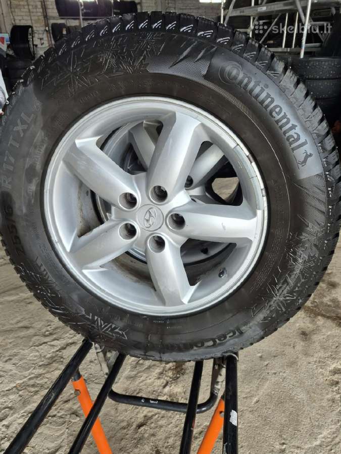 Hyundai santafee r17 diskai su padangom - nuotraukos Nr. 2
