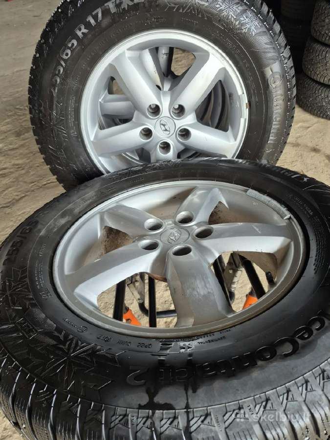 Hyundai santafee r17 diskai su padangom - nuotraukos Nr. 3