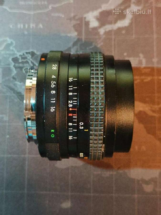 Parcolor Mc f=28 mm 1:2.8 Qbm mount objektyvas - nuotraukos Nr. 5