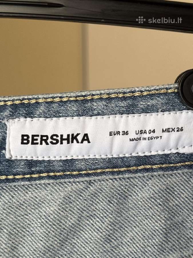 Bershka džinsai susiaustu juosmeniu 36 dydis - nuotraukos Nr. 10