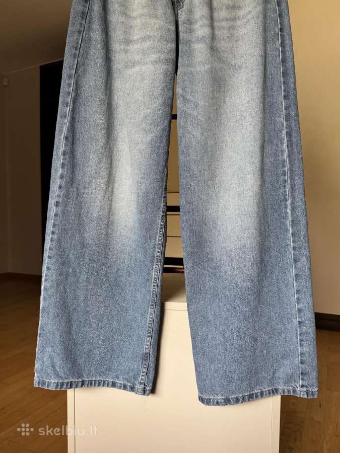 Bershka džinsai susiaustu juosmeniu 36 dydis - nuotraukos Nr. 15