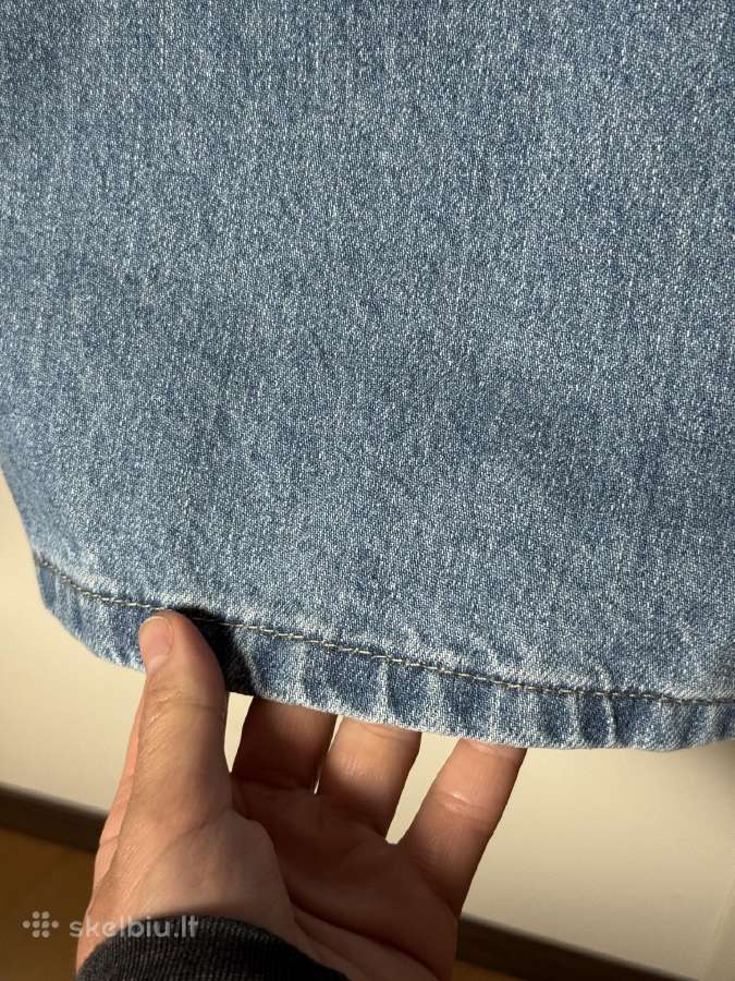 Bershka džinsai susiaustu juosmeniu 36 dydis - nuotraukos Nr. 16