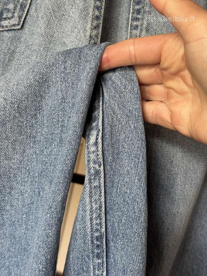 Bershka džinsai susiaustu juosmeniu 36 dydis - nuotraukos Nr. 24