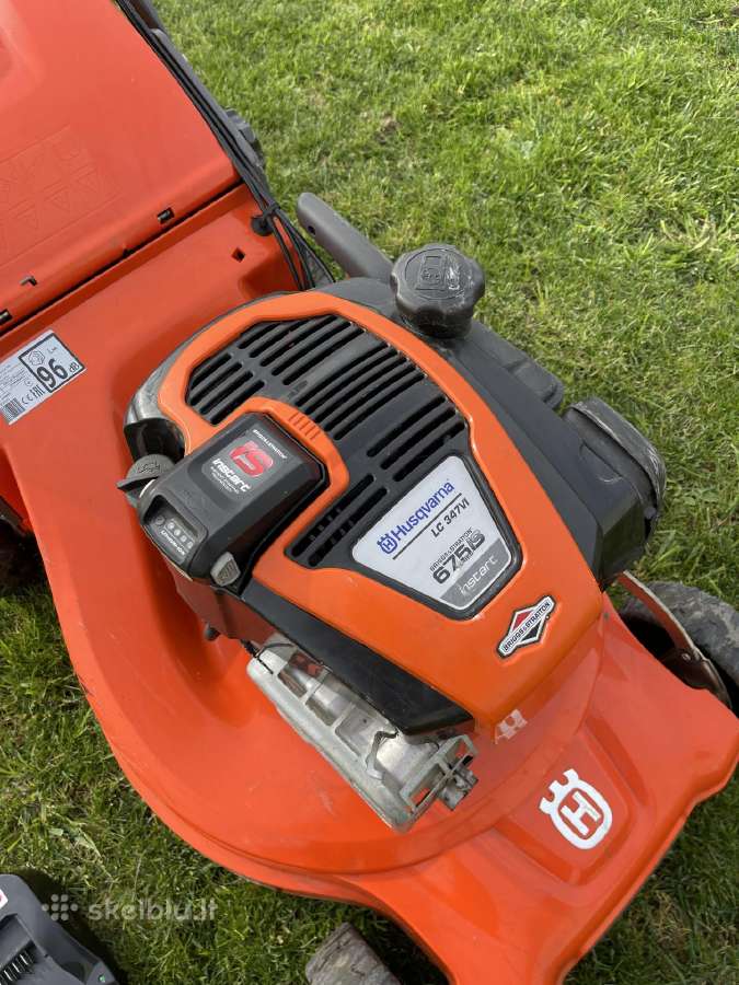 Savaeigė vejapjovė žoliapjovė Husqvarna Lc 347vi - nuotraukos Nr. 4