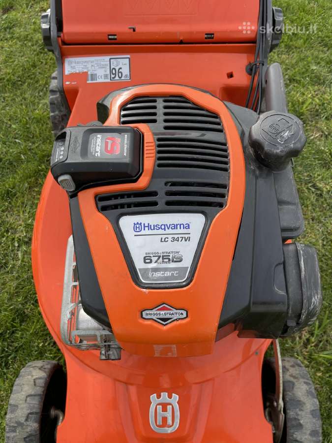 Savaeigė vejapjovė žoliapjovė Husqvarna Lc 347vi - nuotraukos Nr. 6