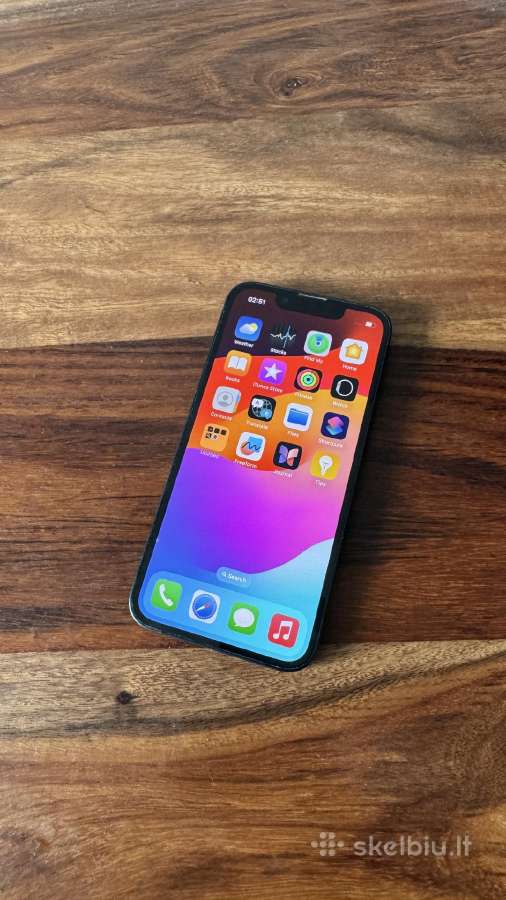 iPhone 13 mini 128 GB Midnight Blue - nuotraukos Nr. 2