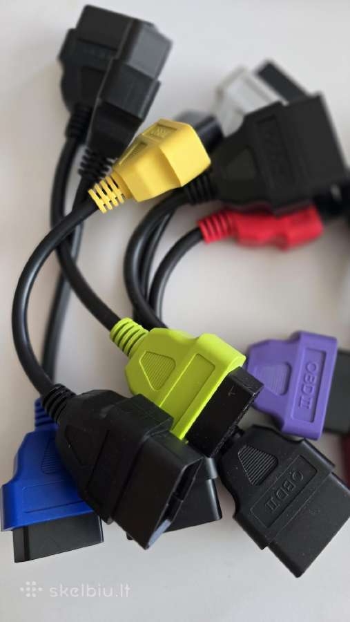 Vgate vlinker Mc+ Obd2 + Fca 12+8 + adapteriai - nuotraukos Nr. 4