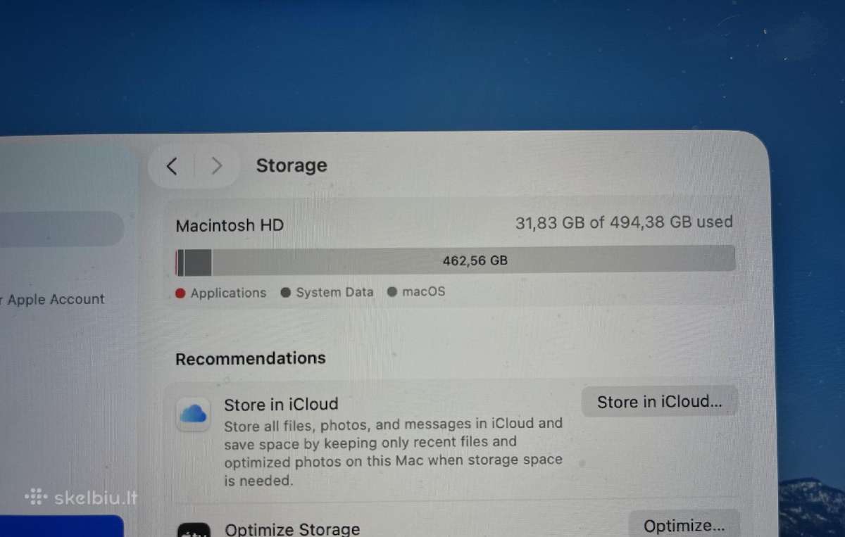 Apple MacBook Pro 2023 14 / M2 Pro /16gb / 512gb - nuotraukos Nr. 17