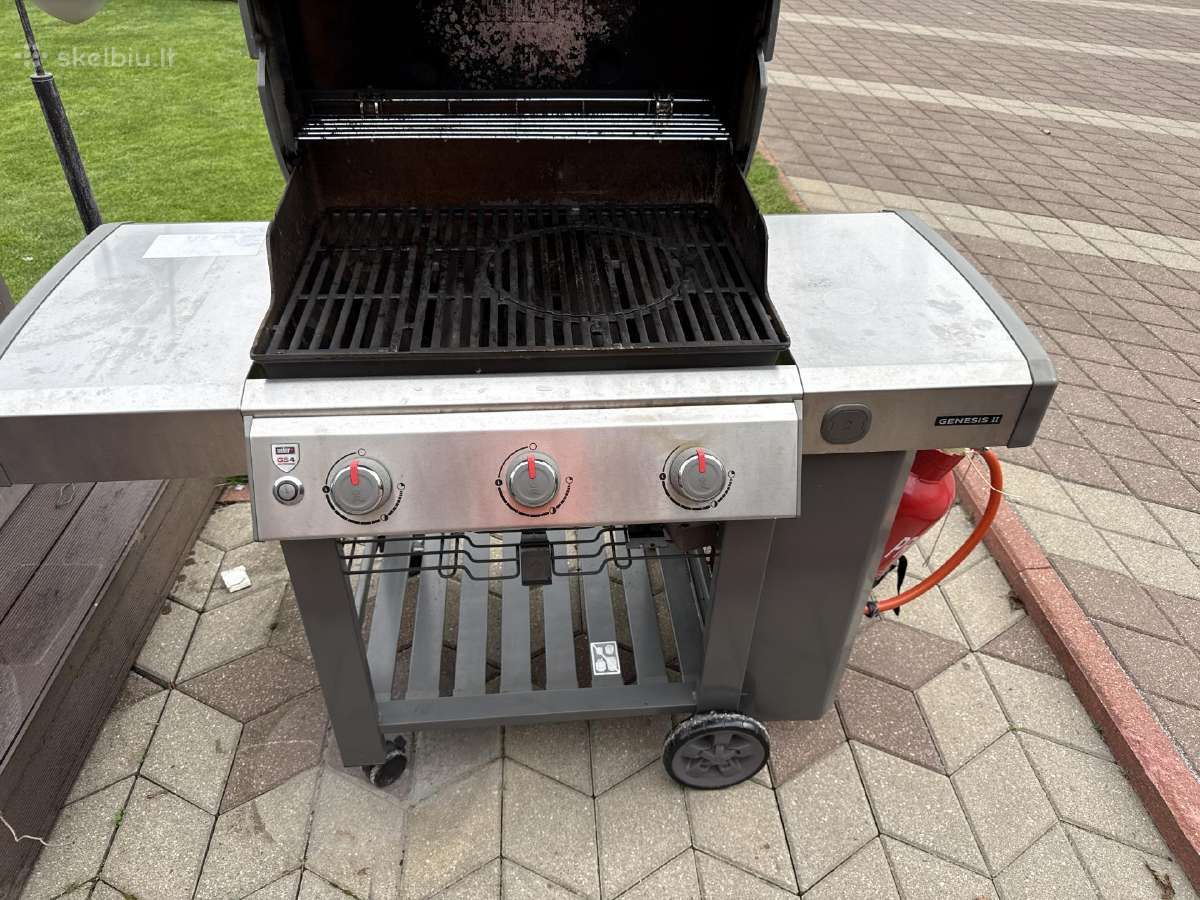 Weber Genesis II dujinė kepsninė - nuotraukos Nr. 3