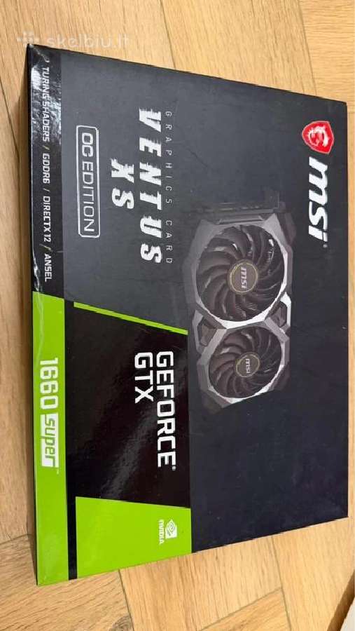 Msi Geforce Gtx 1660 Super Ventus XS Oc - nuotraukos Nr. 2